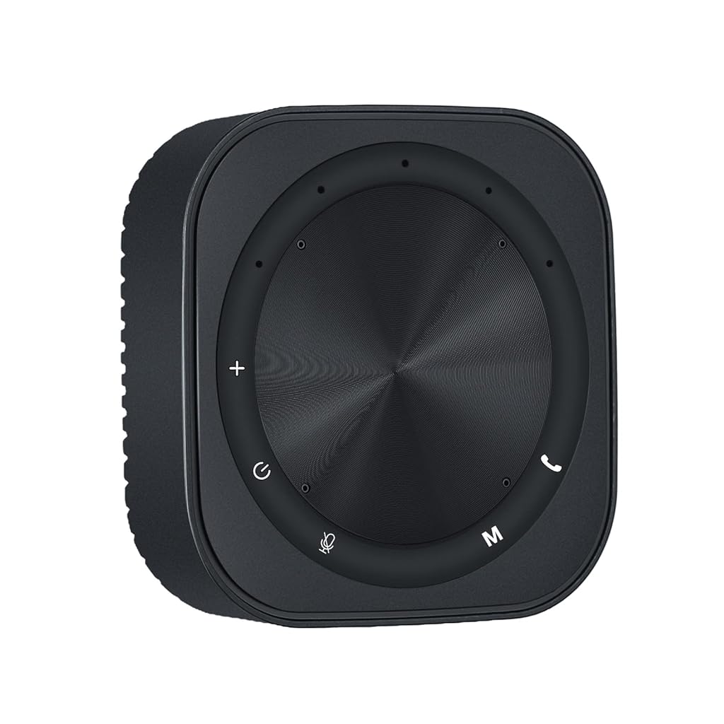 Verilux Conference Speaker with Mic, Plug & Play Noise Cancellation Bluetooth Microphone with Speaker, Portable Wireless Bluetooth Speaker with Mic 360° Omnidirection Pickup for Skype Online Class Verilux Conference Speaker with Mic, Plug & Play Noise Cancellation Bluetooth Microphone with Speaker, Portable Wireless Bluetooth Speaker with Mic 360° Omnidirection Pickup for Skype Online Class